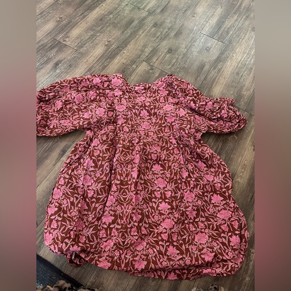 Women’s Universal Threads Goods Co XXL Pink Floral Dress - Picture 5 of 7